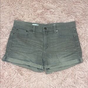 Gap Grey Denim Shorts